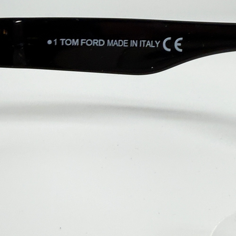 Tom Ford Wallace TF870 01B Black Cat Eye Sunglasses Made in Italy 54-20-140 - Picture 6 of 7